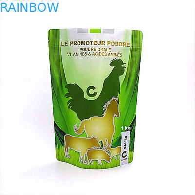 الحقائب البلاستيكية مويستوريبروف التغليف العلف حقيبة قبضة ختم الألومنيوم احباط دوق-باي