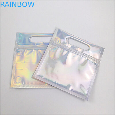 حقيبة تغليف مستحضرات التجميل الهولوغرام شفافة ليزر ليزر 30-150 ميكرون للنساء