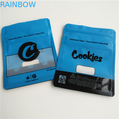 Ziplock Runtz حقيبة الأعشاب البخور التغليف الألومنيوم احباط PET تخصيص حجم