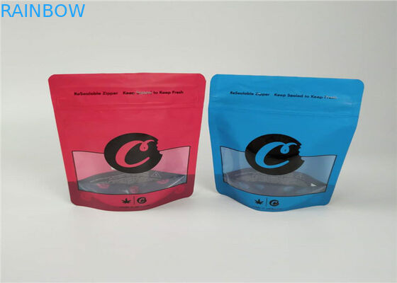 أكياس رقائق الألومنيوم الحقائب البلاستيكية التغليف 1LB ملفات تعريف الارتباط CBD التعبئة والتغليف دائم