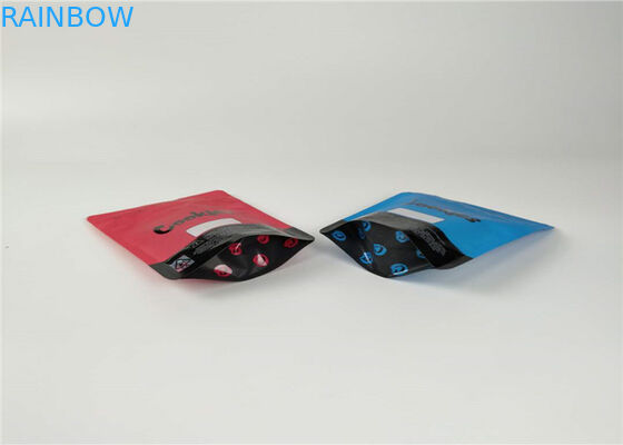 أكياس رقائق الألومنيوم الحقائب البلاستيكية التغليف 1LB ملفات تعريف الارتباط CBD التعبئة والتغليف دائم