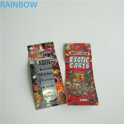 خراطيش Vape CBD الأغلاق الوقوف الحقائب سستة مايلر حقيبة لل Vape تانك