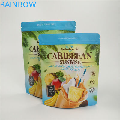 الطباعة الحفر الوقوف أكياس Ziplock ، مسحوق الحليب الألومنيوم احباط الحقيبة مع سحاب