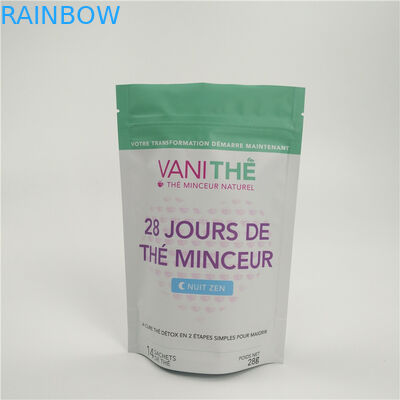 مخصص مطبوعة سناك تغليف أغذية أكياس رقائق الألومنيوم مسحوق الحليب حزمة مع سحاب