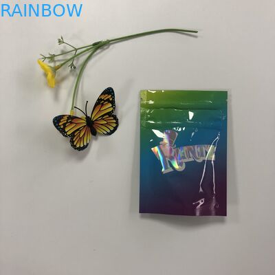 مزدوجة زيبر احباط الحقيبة التعبئة والتغليف مايلر Runtz حقائب بلاستيكية لتعبئة ملفات تعريف الارتباط