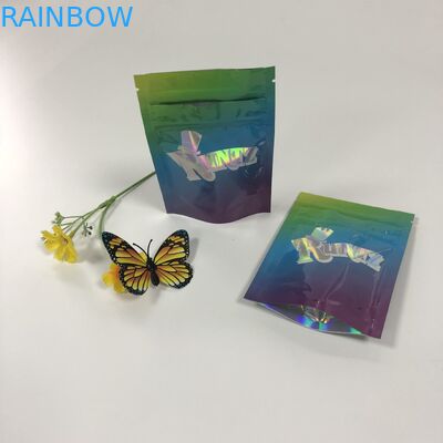 مزدوجة زيبر احباط الحقيبة التعبئة والتغليف مايلر Runtz حقائب بلاستيكية لتعبئة ملفات تعريف الارتباط