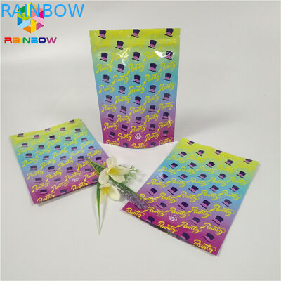 ملفات تعريف الارتباط رائحة Runtz حقيبة Ziplock الوقوف الحقائب الطفل الطباعة الحفر مقاومة