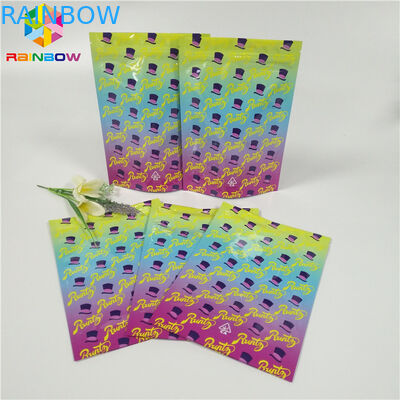 ملفات تعريف الارتباط رائحة Runtz حقيبة Ziplock الوقوف الحقائب الطفل الطباعة الحفر مقاومة