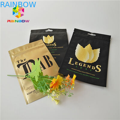 الألومنيوم احباط الحقائب البلاستيكية التعبئة والتغليف دليل على الرطوبة لالأعشاب الضارة النفط CBD