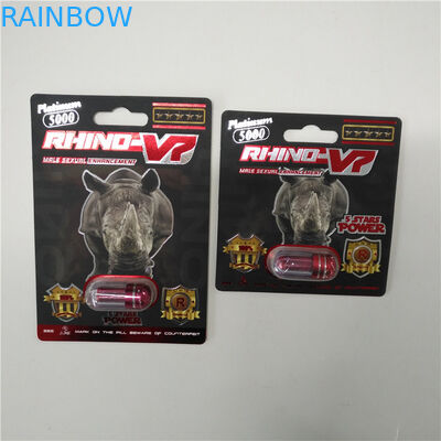 شفاف واضح البلاستيك وصفة حبوب منع الحمل زجاجة كبسولات أقراص التعبئة مع غطاء