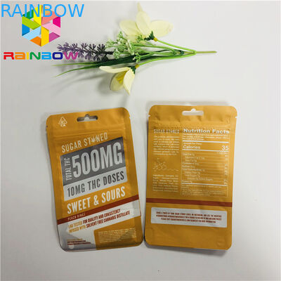 الوجبات الخفيفة المكسرات الحقائب البلاستيكية التعبئة والتغليف Customzied نافذة واضحة مع سحاب الأغلاق