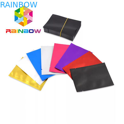 الحقائب البلاستيكية القابلة لإعادة التعبئة والتغليف ثلاثة ختم الجانب مايلر الصغيرة للأعشاب / ملفات تعريف الارتباط