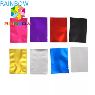 الحقائب البلاستيكية القابلة لإعادة التعبئة والتغليف ثلاثة ختم الجانب مايلر الصغيرة للأعشاب / ملفات تعريف الارتباط