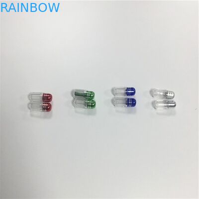 صغيرة من البلاستيك PS زجاجة نفطة حزمة التعبئة والتغليف الكركدن 69 حبوب منع الحمل كبسولة رصاصة الشكل الحاويات