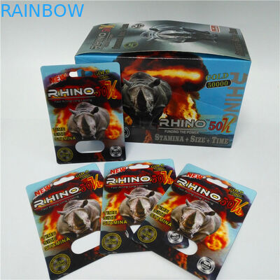 رئيس الوزراء ZEN ذكر الأداء الجنسي تعزيز حبوب منع الحمل نفطة ورقة مربع التعبئة والتغليف