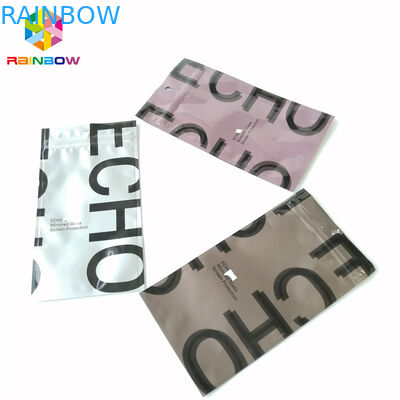 أكياس التعبئة والتغليف Ziplock رقائق الألومنيوم ثلاثة من جانب مختومة الحقيبة الشاي الفارغة