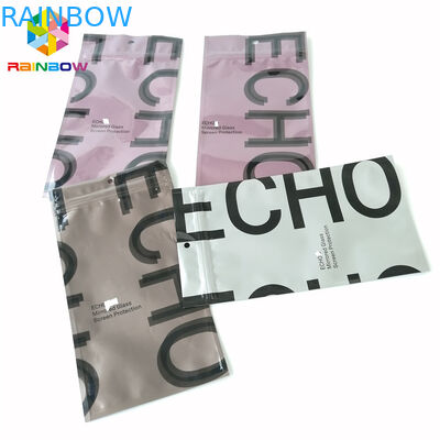 أكياس التعبئة والتغليف Ziplock رقائق الألومنيوم ثلاثة من جانب مختومة الحقيبة الشاي الفارغة