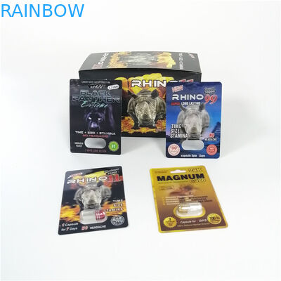 ذكر تعزيز حزمة نفطة الدواء التغليف الأسود ماما رئيس الوزراء زن ورقة عرض بطاقة