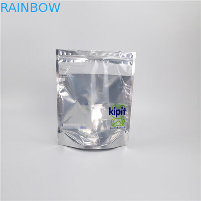 حقيبة تغليف مستحضرات التجميل بالليزر فيلم الوقوف الحقيبة تخصيص طباعة الشعار دائم