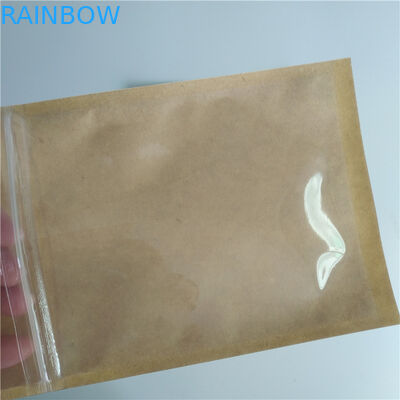 أكياس الكرز بذور القهوة كيس أكياس الورق مخصص القابلة لإعادة التدوير مع النافذة