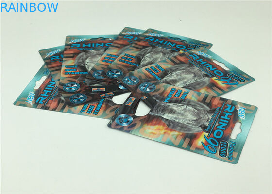 التعبئة والتغليف ورقة بطاقة دائمة للذكور تعزيز حبوب منع الحمل الجنس الأداء الطبيعي