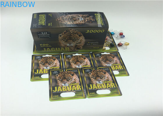 التعبئة والتغليف ورقة بطاقة نفطة سوداء FX 35000 سلسلة ورقة مربع لحبوب منع الحمل تعزيز الذكور