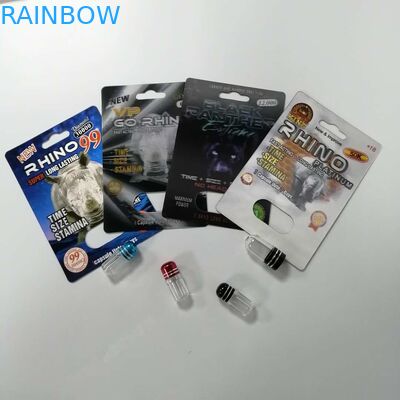 تعزيز الجنسي حبوب منع الحمل بطاقة نفطة التعبئة والتغليف الكركدن 69 الرطوبة دليل على إعادة التدوير