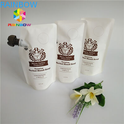 سائل قابلة لإعادة الاستخدام الوقوف صنبور الحقيبة التعبئة والتغليف والتعبئة والتغليف ضغط كيس أغذية الأطفال