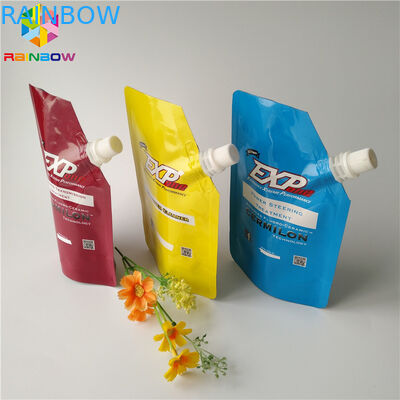 سائل قابلة لإعادة الاستخدام الوقوف صنبور الحقيبة التعبئة والتغليف والتعبئة والتغليف ضغط كيس أغذية الأطفال