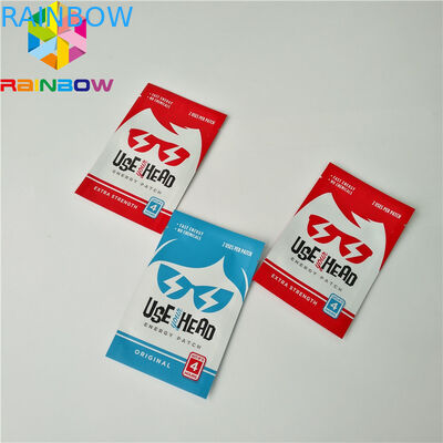 4x6 بوصة الألومنيوم احباط الحقيبة التغليف رائحة والدليل على مغلفة مايلر البلاستيك شعار مخصص