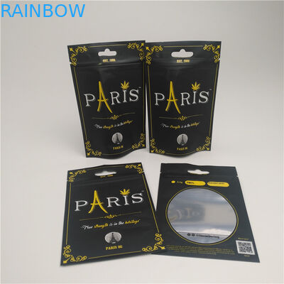 نافذة واضحة الوقوف الحقيبة حقيبة التعبئة والتغليف رائحة الإثبات اتفاقية التنوع البيولوجي مع سحاب يفتحها الاطفال