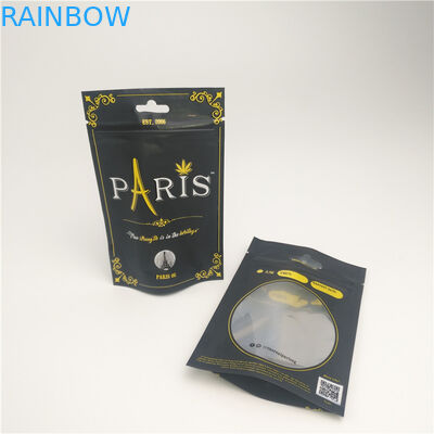 نافذة واضحة الوقوف الحقيبة حقيبة التعبئة والتغليف رائحة الإثبات اتفاقية التنوع البيولوجي مع سحاب يفتحها الاطفال