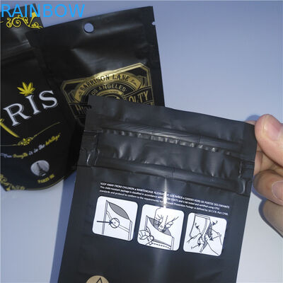 مخصص مطبوعة ماتي العشبية البخور التغليف مايلر فويليبيلد حقيبة Ziplock