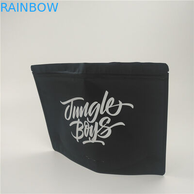 ماتي الأسود مايلر الألومنيوم احباط الوقوف الحقيبة الطبية التبغ ورقة التغليف