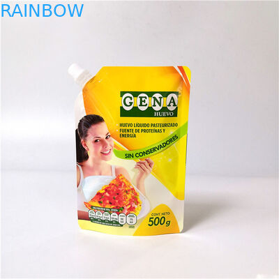 المشروبات البلاستيكية الوقوف الحقائب التي يعاد استخدامها عصير شراب الفاكهة حقيبة مع غطاء