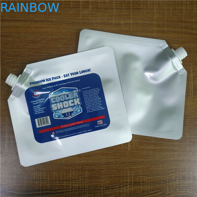 شراب قابلة لإعادة الاستخدام الوقوف سستة الحقيبة القابلة للتحلل الغذاء حزمة أكياس التوابل مع صنبور