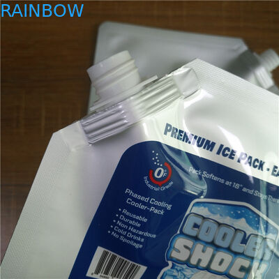 شراب قابلة لإعادة الاستخدام الوقوف سستة الحقيبة القابلة للتحلل الغذاء حزمة أكياس التوابل مع صنبور