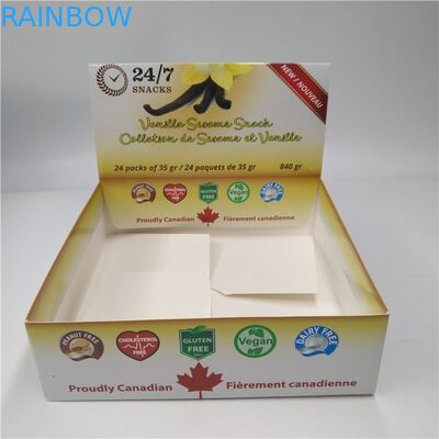 ورقة البخور العشبية التعبئة والتغليف للطي المموج الكرتون المقوى المنبثقة عرض مربع