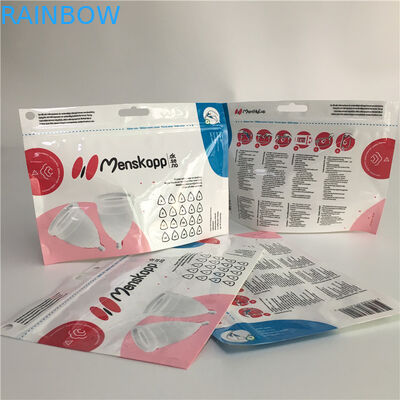 Ziplock الميكروويف أسفل مجمعة أكياس مجمعة الوقوف الحقيبة معقم البلاستيك معوجة