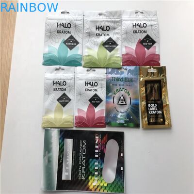 الأغلاق ثلاثة الجانب مختومة الألومنيوم احباط زيبلوك حقيبة الغذاء دليل على الرطوبة