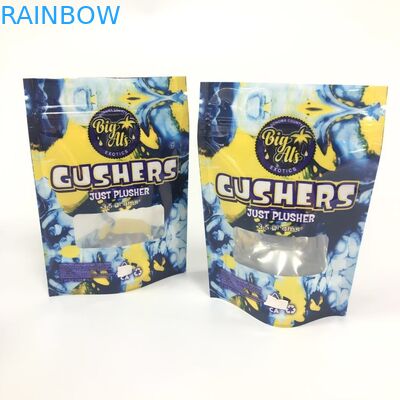 أكياس مايلر احباط Gushers الأعشاب البخور التعبئة والتغليف التعبئة والتغليف الوقوف الحقيبة شعار مخصص