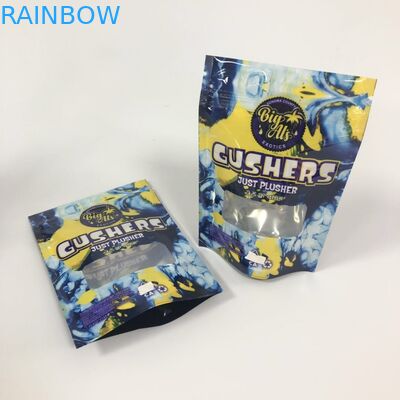 أكياس مايلر احباط Gushers الأعشاب البخور التعبئة والتغليف التعبئة والتغليف الوقوف الحقيبة شعار مخصص