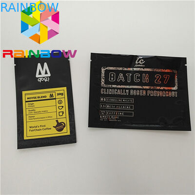 أكياس كراتون المسطحة من سلسلة كراتون ، حقيبة الحقيبة الثلاثة الجوانب للحشائش حلوى حلوى القنب