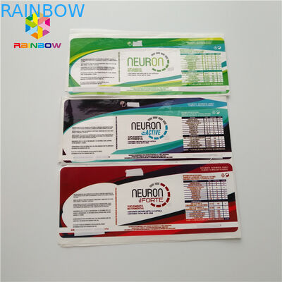 القطارة يتقلص كم تسميات ملصقات الأدوية قارورة زجاجة 30ML لالستيرويد