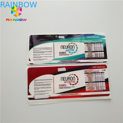 القطارة يتقلص كم تسميات ملصقات الأدوية قارورة زجاجة 30ML لالستيرويد