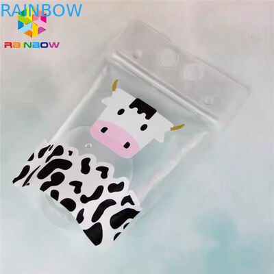 الطباعة الحفر كيس من البلاستيك التعبئة والتغليف القش الملونة لتعبئة المشروبات السائلة