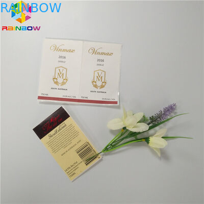 زجاجات النفط الأساسية لاصقة تقليص التفاف ملصقات التسمية الطباعة لصندوق حقيبة الملابس