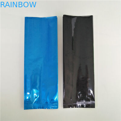 الألومنيوم احباط الجانب مجمعة أكياس الشاي التعبئة والتغليف القهوة الحقيبة الحرارة الختم مع صمام