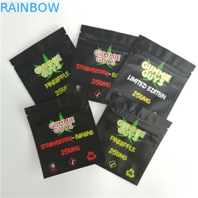 رائحة التعبئة والتغليف التجميل كيس التغليف ثلاثة الجانب ختم بذور حزمة كيس ماتي مايلر احباط