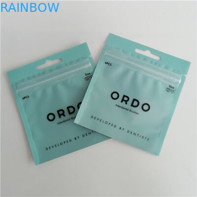 الألومنيوم احباط الرمز البريدي قفل الحقائب البلاستيكية التعبئة والتغليف الأغلاق ثلاثة الجانب مختومة